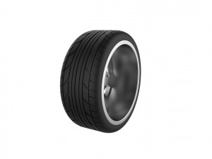 Alfa Romeo Mito Car Wheel Rim Modèles 3D en vedette