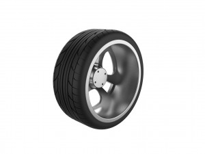Alfa Romeo Mito Car Wheel Rim Modèles 3D en vedette