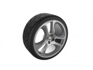 Alfa Romeo Mito Car Wheel Rim Modèles 3D en vedette