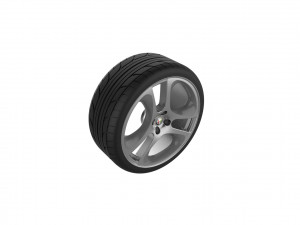 Alfa Romeo Mito Car Wheel Rim Modèles 3D en vedette