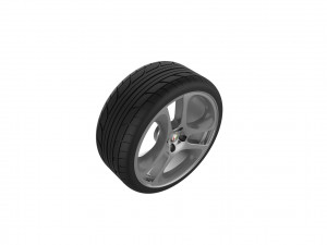 Alfa Romeo Mito Car Wheel Rim Modèles 3D en vedette