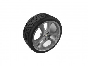 Alfa Romeo Mito Car Wheel Rim Modèles 3D en vedette
