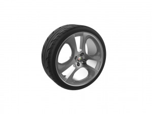 Alfa Romeo Mito Car Wheel Rim Modèles 3D en vedette
