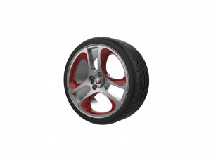 Alfa Romeo Mito Car Wheel Rim Modèles 3D en vedette