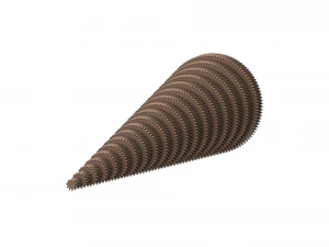 Helical Gear Set 3D Print Model