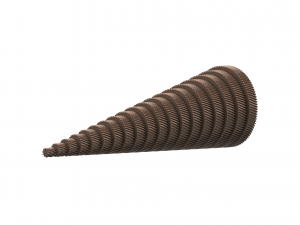 Helical Gear Set 3Dプリントモデル
