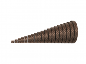 Helical Gear Set 3Dプリントモデル