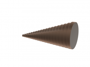 Helical Gear Set 3Dプリントモデル