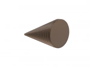 Helical Gear Set 3D Print Model