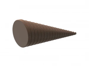 Helical Gear Set 3D Print Model
