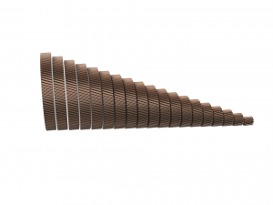 Helical Gear Set 3Dプリントモデル
