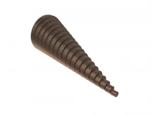 Helical Gear Set 3D Print Model