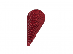 Helical Gear Set 3Dプリントモデル