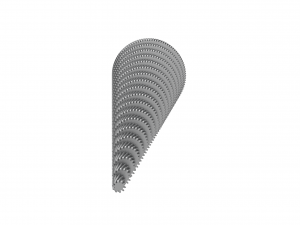 Helical Gear Set 3Dプリントモデル