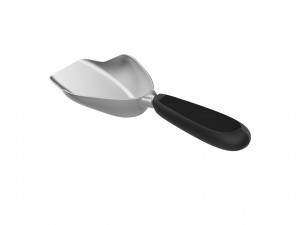 Trowel stainless steel scoop 3D Print Model