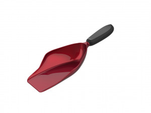 Trowel stainless steel scoop 3D Print Model