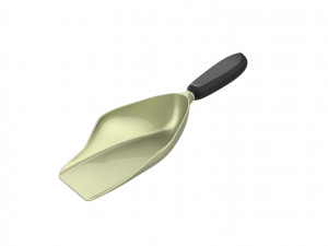 Trowel stainless steel scoop 3D Print Model