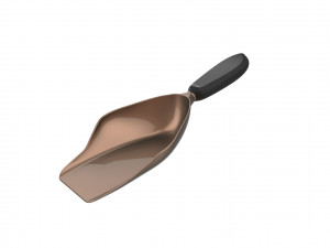 Trowel stainless steel scoop 3D Print Model