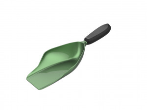 Trowel stainless steel scoop 3D Print Model