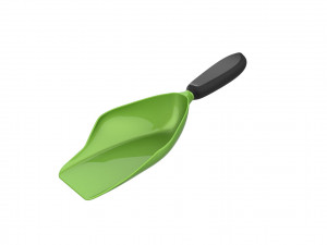 Trowel stainless steel scoop 3D Print Model