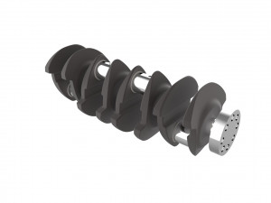 Automotive crankshaft 3D Print Model