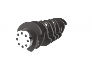 Automotive crankshaft 3D Print Model