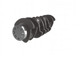 Automotive crankshaft 3D Print Model