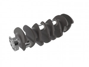 Automotive crankshaft 3D Print Model