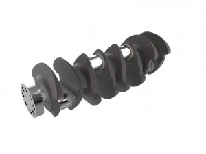 Automotive crankshaft 3D Print Model