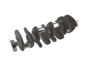 Automotive crankshaft 3D Print Model