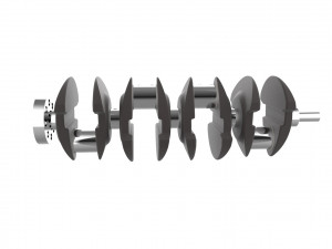Automotive crankshaft 3D Print Model