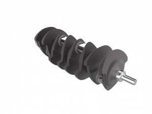 Automotive crankshaft 3D Print Model