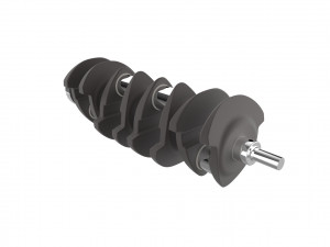 Automotive crankshaft 3D Print Model