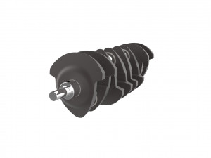 Automotive crankshaft 3D Print Model
