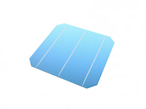 Monocrystalline 6x6 solar cell 3D Print Model