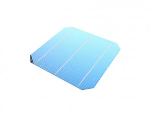 Monocrystalline 6x6 solar cell 3D Print Model
