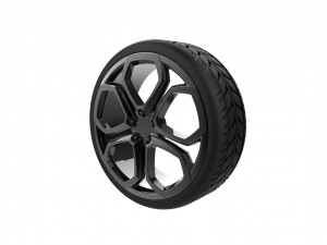 Automotive Car Wheel Rim 3D 打印模型