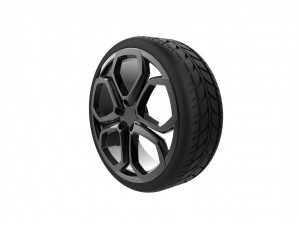 Automotive Car Wheel Rim 3D 打印模型
