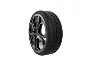 Automotive Car Wheel Rim 3D 打印模型