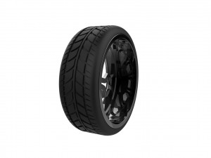 Automotive Car Wheel Rim 3D 打印模型