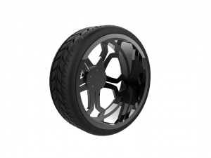Automotive Car Wheel Rim 3D 打印模型