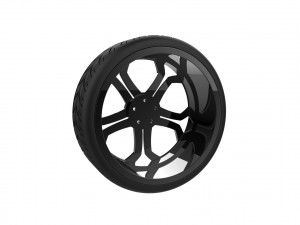 Automotive Car Wheel Rim 3D 打印模型
