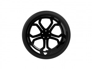 Automotive Car Wheel Rim 3D 打印模型