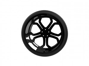 Automotive Car Wheel Rim 3D 打印模型