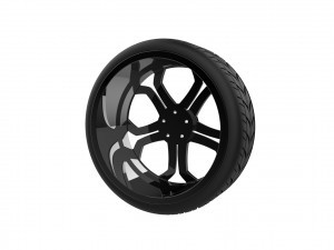 Automotive Car Wheel Rim 3D 打印模型