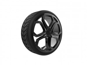 Automotive Car Wheel Rim 3D 打印模型