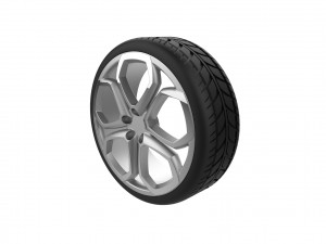 Automotive Car Wheel Rim 3D 打印模型