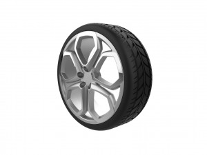 Automotive Car Wheel Rim 3D 打印模型