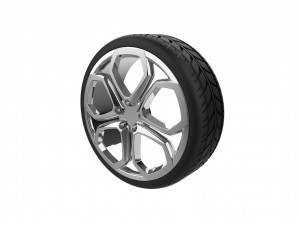 Automotive Car Wheel Rim 3D 打印模型