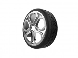 Automotive Car Wheel Rim 3D 打印模型